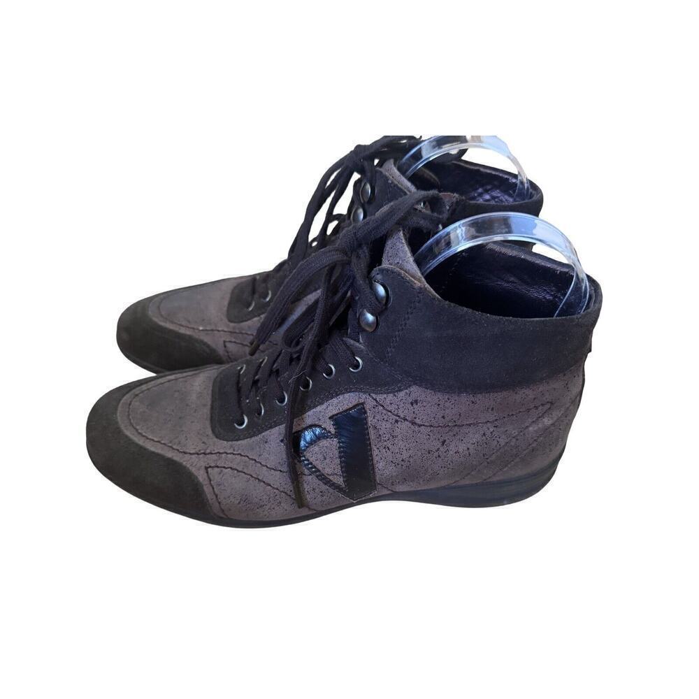 Valleverde High Top Suede Italian Shoes Size 40 US 7M 10W